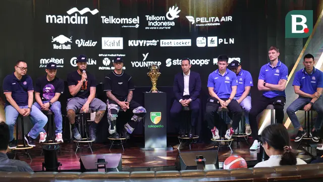 Konferensi pers final IBL 2024