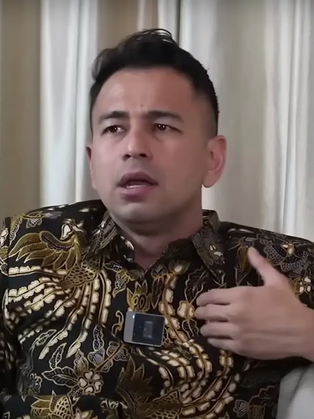 Raffi Ahmad. (Foto: Dok. YouTube Uya Kuya TV)
