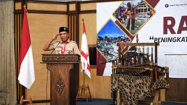 Menpora Buka Rakernas Gerakan Pramuka 2020 - News Liputan6.com