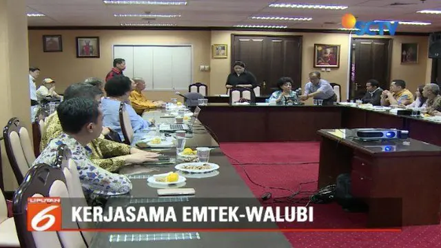 Emtek dan Walubi gelar diskusi tentang persoalan negeri di kantor DPP Perwakilan Umat Budha Indonesia.