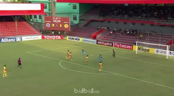 Ali Fasir mencetak hat-trick saat memastikan kemenangan telak 5-1 New Radiant atas Abahani dalam laga Piala AFC. Imbang 1-1 di bab...