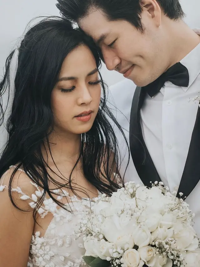 Yeslin Wang menikah lagi dengan Aga alias Joon Gi (Foto: Instagram yeslinwang/arionarendro)
