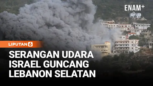Serangan Udara Israel Hantam Desa di Lebanon Selatan