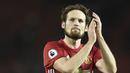 3. Daley Blind - Pemain Ajax ini merupakan rekrutan Louis van Gaal kala membesut Manchester United. Masalah cedera dan kedatangan Marcos Rojo membuat posisinya tergeser dan memutuskan kembali ke klub lama nya pada 2018. (AFP/Oli Scarff)