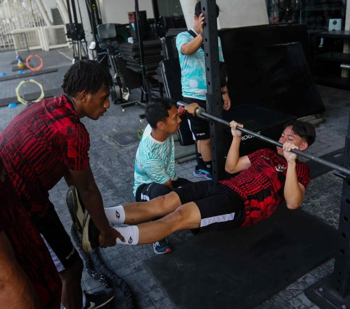 Latihan ini dilakukan demi mematangkan persiapan mengikuti Piala AFF 2024, Kualifikasi Piala AFC U-20 2025, dan berharap lolos pada ajang Piala Dunia U-20 2025 mendatang. Foto: Liputan6.com / Herman Zakharia
