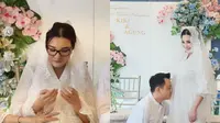 6 Potret Kiki Amalia Tasyakuran 4 Bulan Kehamilan di Usia 41, Dipuji Awet Muda