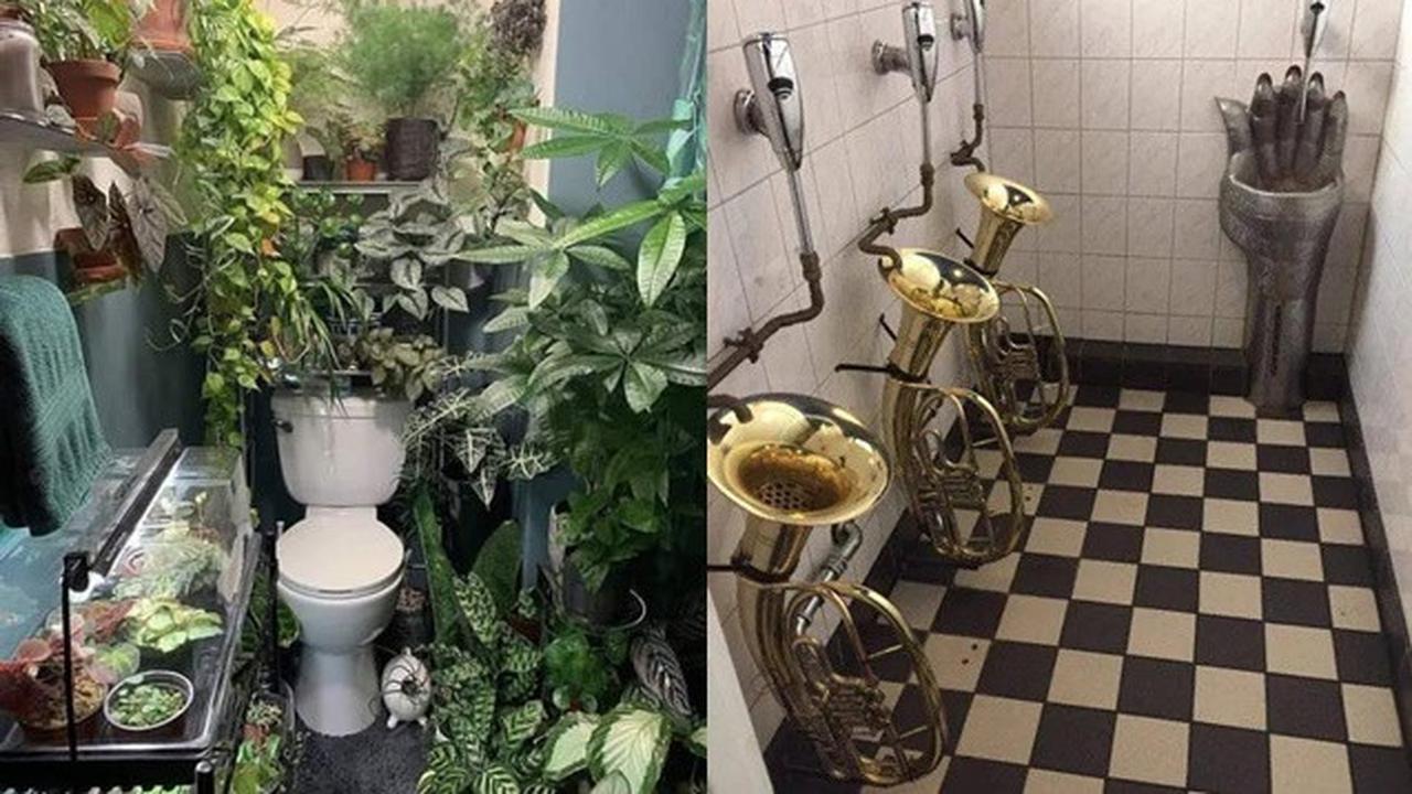 7 Bentuk Barang Kamar Mandi Ini Unik tapi Nyeleneh, Bikin Geleng Kepala