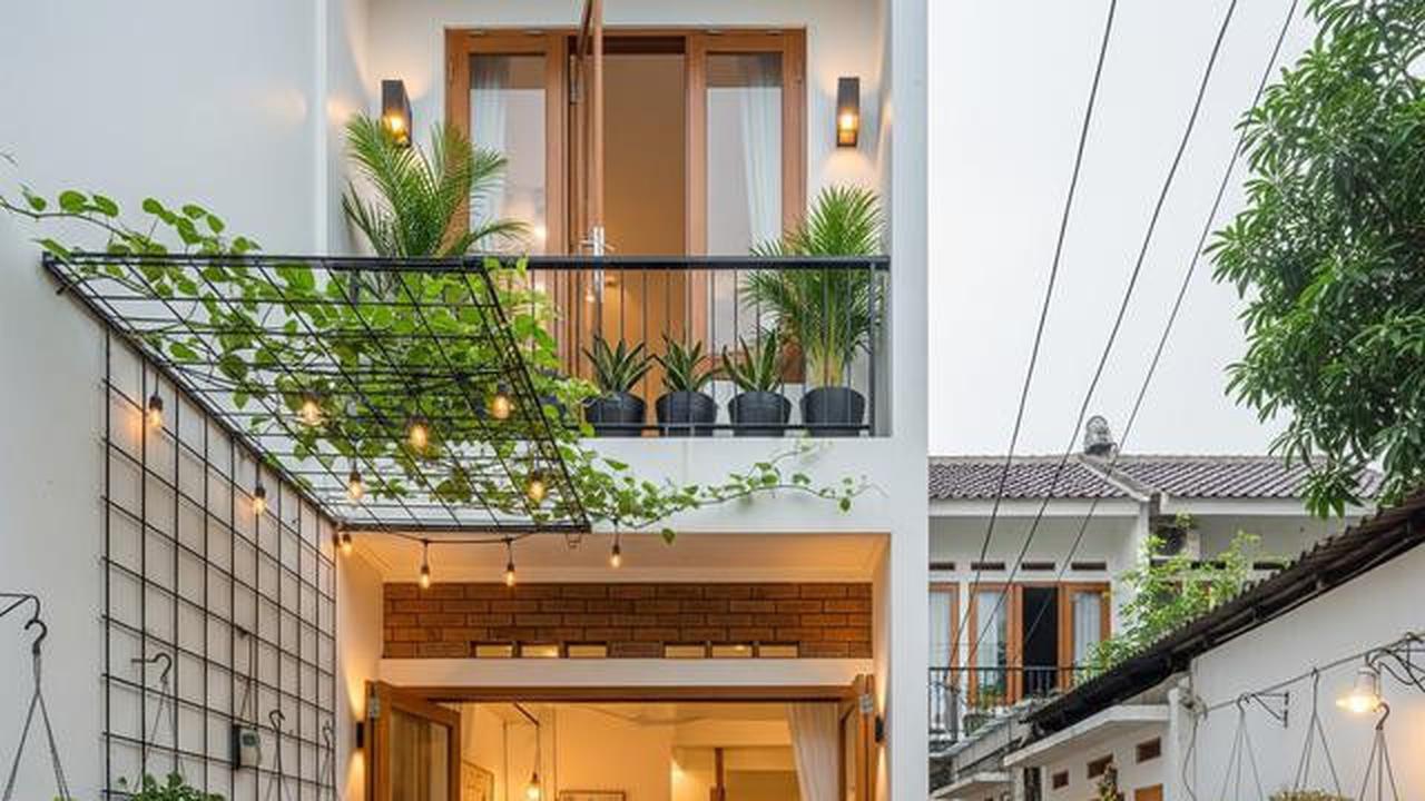 9 Desain Rumah Mungil di Gang Anti Pengap, Strategi Cerdas Sirkulasi Udara dan Cahaya
