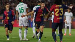 Gol kemenangan Barcelona atas Getafe diciptakan oleh Robert Lewandowski pada menit ke-19. (LLUIS GENE/AFP)