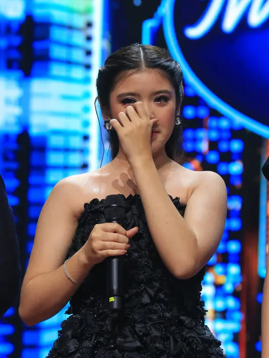 Tiara Indonesian Idol X Grand Final, Senin (24/2/2020). (Adrian Putra/Fimela.com)
