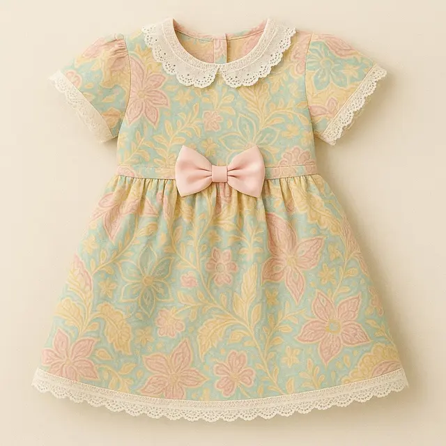 Model Baju Batik Anak Perempuan