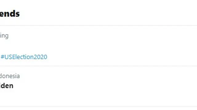 Trending Twitter