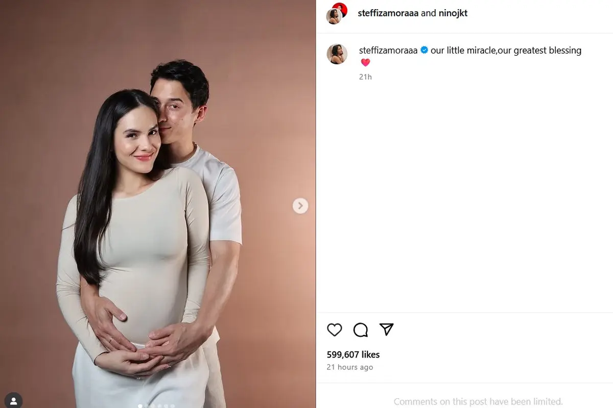 Steffi Zamora dan Nino Fernandez. (Instagram/ steffizamoraaa - ninojkt)