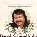Tokoh Pers Sjamsul Kahar Meninggal Dunia