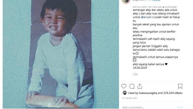 ulang tahun ke-19 aldi eks cjr tak mau ditinggal sang kekasih