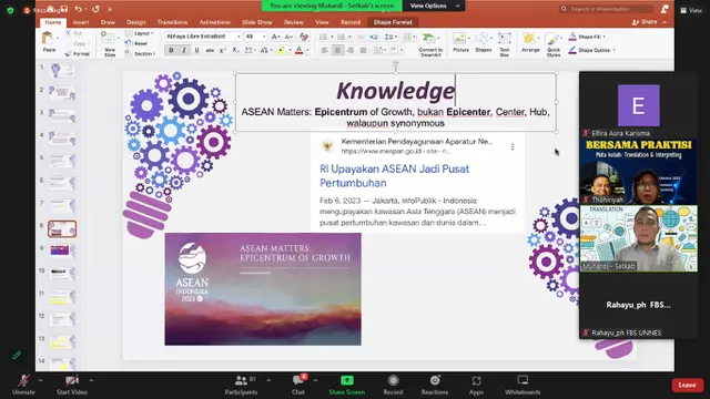 Kuliah Praktisi UNNES