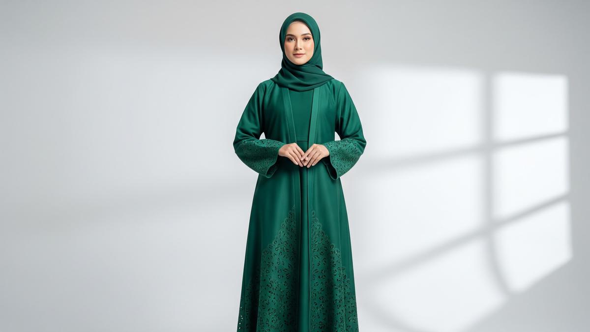 8 Gamis Abaya Modern Terbaru Elegan untuk Acara Keluarga, Paduan Gaya Santun dan Kontemporer