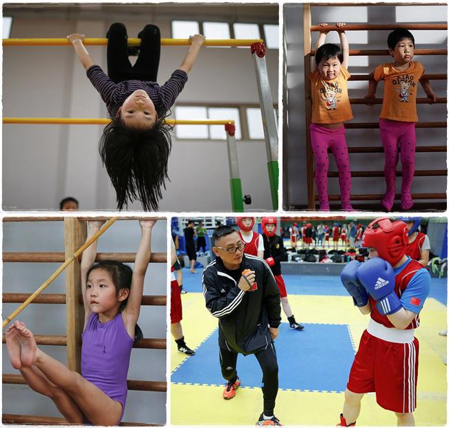 Anak-anak dilatih sangat keras dan berat sejak dini demi menjadi atlet yang membanggakan dan bisa membawa pulang medali emas ke rumahnya | Photo: Copyright dailymail.co.uk