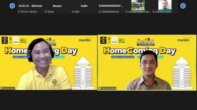 Jumpa pers Acara Reuni Akbar Universitas Indonesia