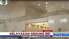 Senin siang, 15 Januari 2018, atap bangunan berlantai 2 Gedung BEI runtuh dan melukai lebih dari 70 orang.
