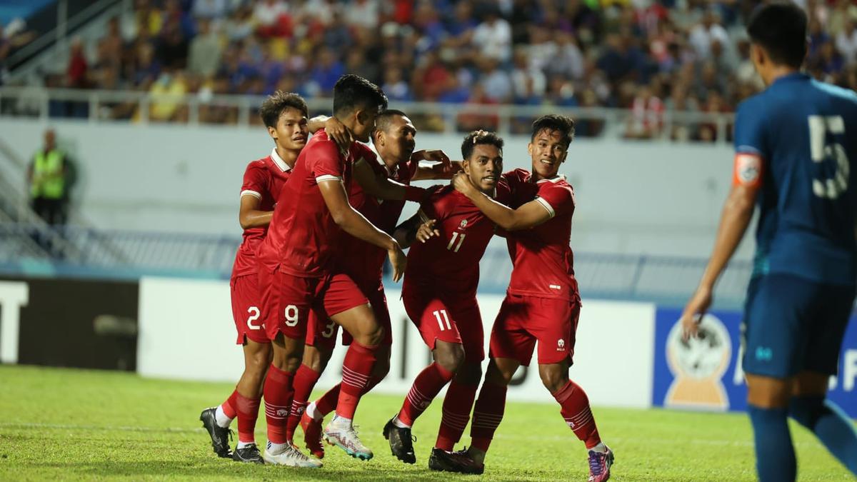 Kilas Balik: Kala Timnas Indonesia Hajar Thailand di Semifinal Piala AFF U-23 2023