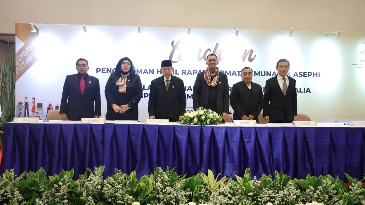 Asosiasi Eksportir dan Produsen Indonesia (ASEPHI) sukes menyelenggarakan Musyawarah Nasional (MUNAS) ke-9