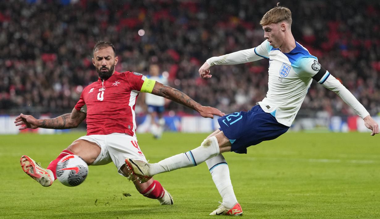 Bermain di Wembley, Inggris menunjukkan kelas mereka untuk memetik kemenangan 2-0. (AP Photo/Kirsty Wigglesworth)