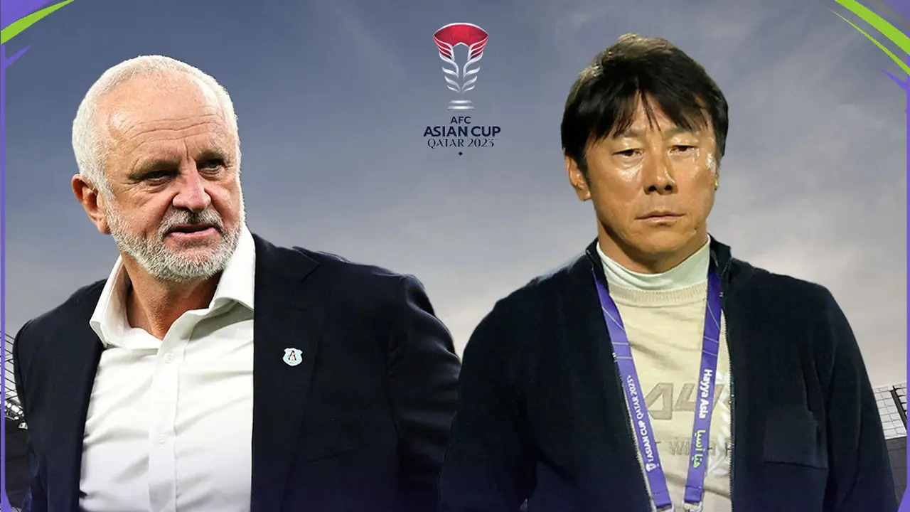 Piala Asia - Australia Vs Timnas Indonesia - Graham Arnold Vs Shin Tae-yong