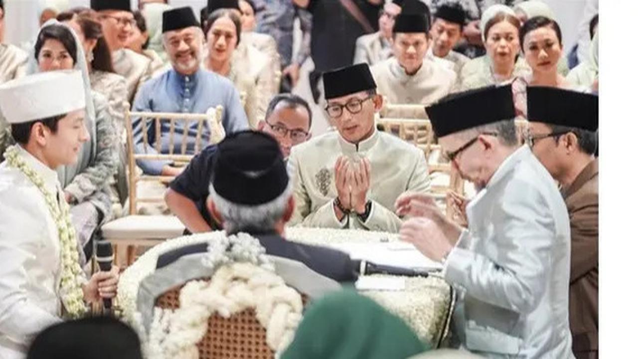 Rio Haryanto dan Athina Papadimitriou Sah Menikah, Sandiaga Uno Beri Pesan Sarat Makna
