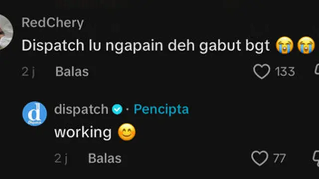 6 Komentar Netizen Indonesia dan Admin Akun Dispatch Ini Bikin Ngakak