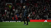 Nasib Jose Mourinho sebagai pelatih Manchester United (MU) terancam setelah rentetan hasil buruk. (AFP)
