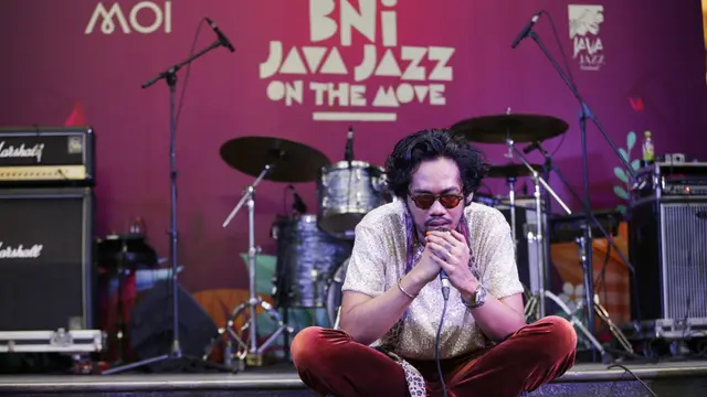 Aksi Panggung Oslo Ibrahim dan Rizky Febian Sukses Pukau Penonton BNI Java Jazz On The Move