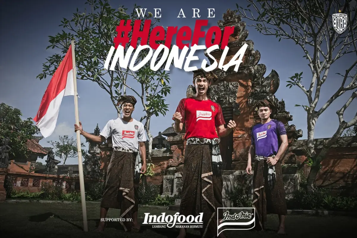 Jersey Bali United di AFC Cup Usung Semangat Puputan Badung