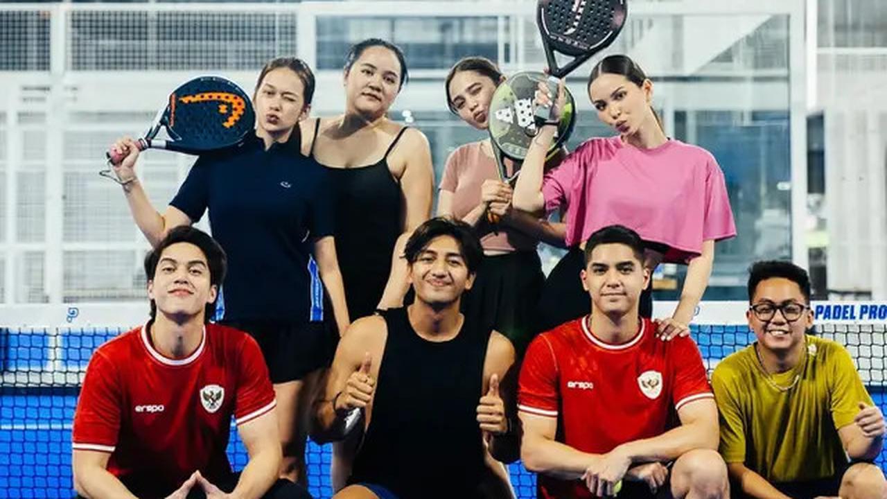 3 Gaya Sejoli Al Ghazali-Alyssa Daguise dan El Rumi-Syifa Hadju saat Main Padel, Kompak Terus