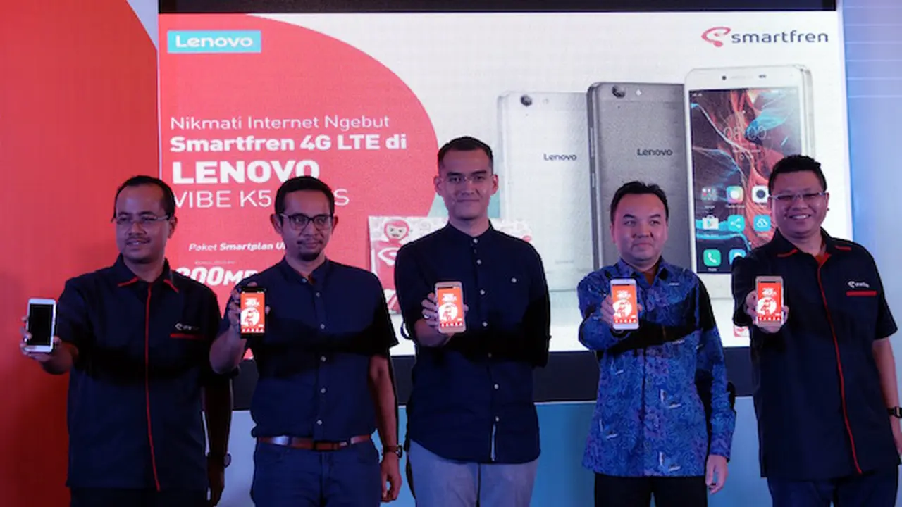 Bundling Smartfren-Lenovo Vibe K5 Plus