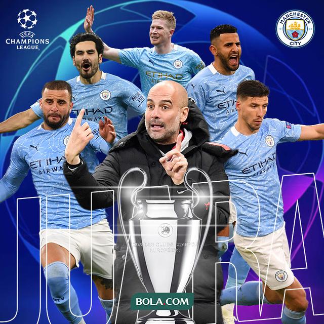 Manchester City Juara Liga Champions 2020/2021