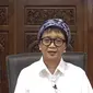 Tangkapan layar Menteri Luar Negeri Menteri Republik Indonesia Retno Marsudi saat memberikan keterangan pada Senin (24/4/2023).&nbsp;