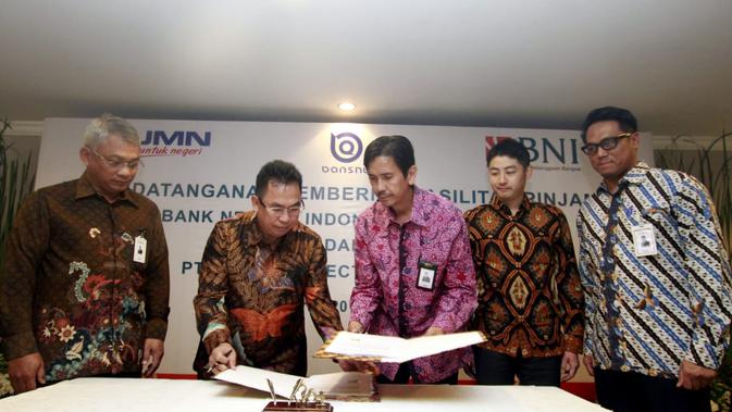 BNI menyalurkan Kredit Berdenominasi Yen kepada PT Banshu Electric Indonesia. Foto: Dok BNI
