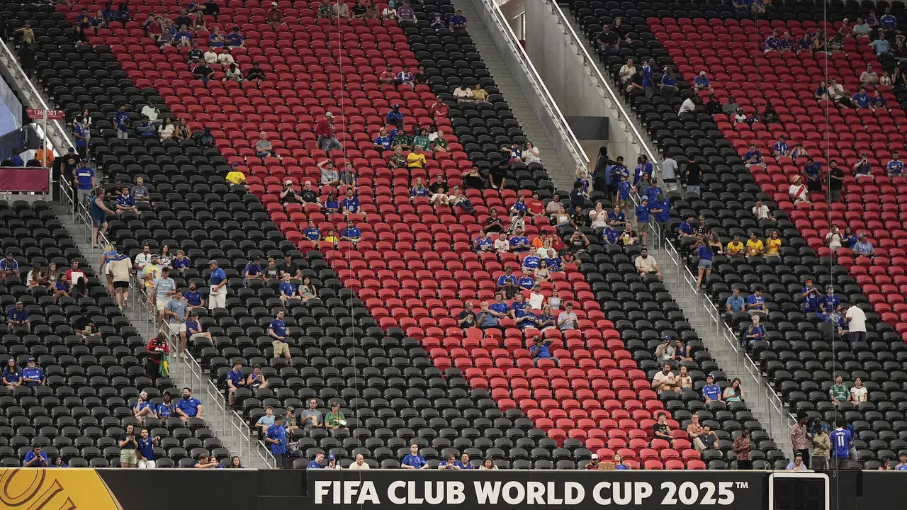 Foto: Sepinya Penonton di Laga Piala Dunia Antarklub antara Chelsea Vs LAFC