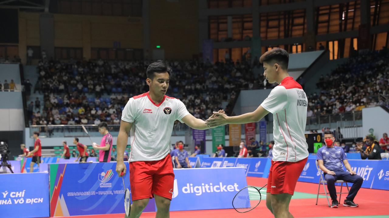 Pramudya Kusumawardana/Yeremia Erich Yoche Yacob Rambitan - Bulu Tangkis - SEA Games 2021