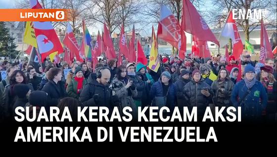 Gelombang Protes Global: Amsterdam Turun ke Jalan Bela Venezuela