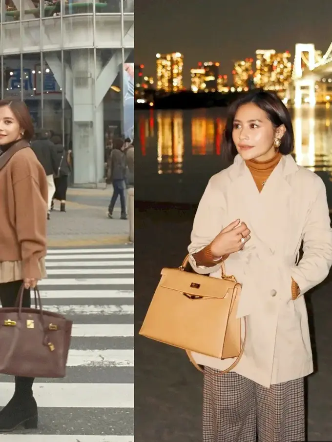 Gaya Hermès Girl Prilly Latuconsina Rayakan Tahun Baru 2026 di Jepang, Jinjing Tas Mewah Ratusan Juta