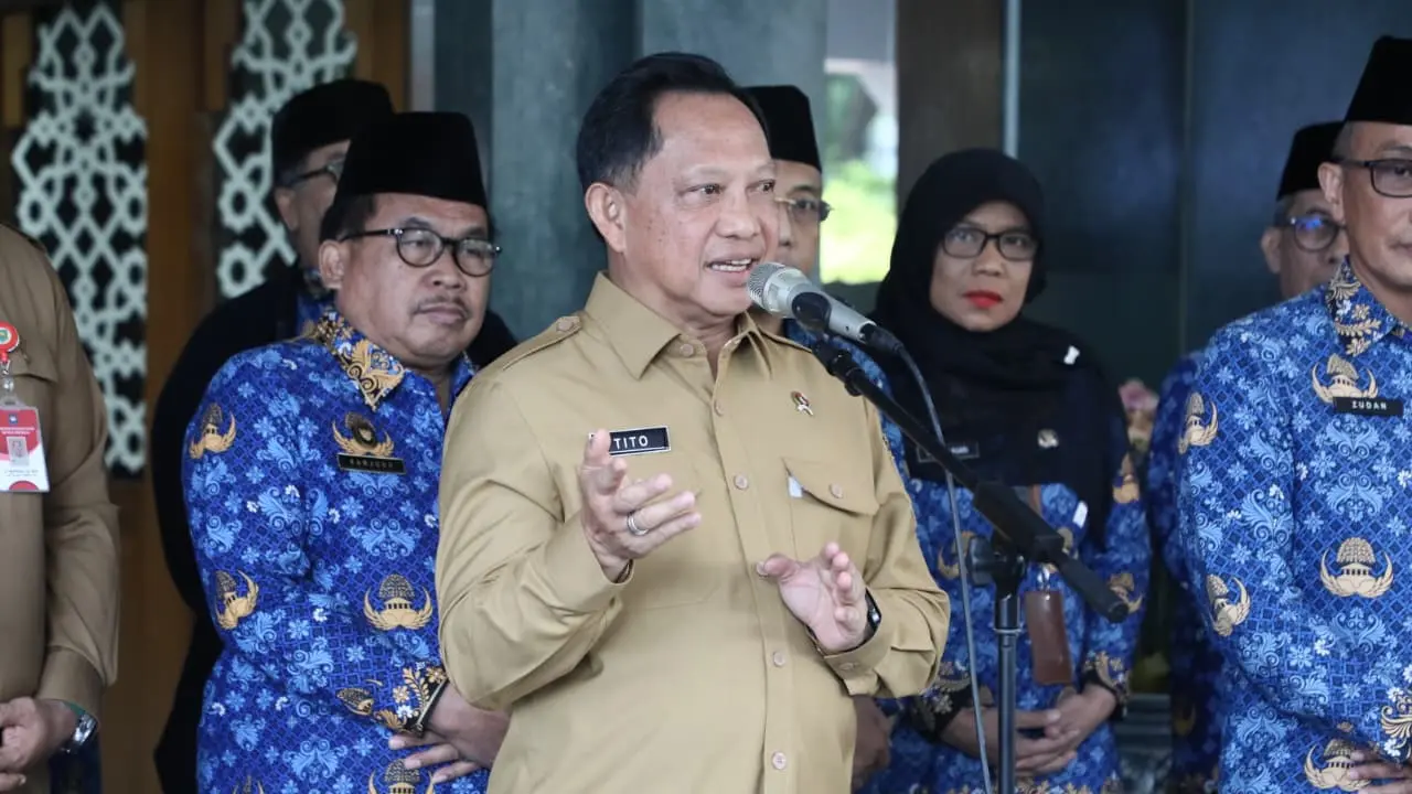 Menteri Dalam Negeri (Mendagri) Muhammad Tito Karnavian