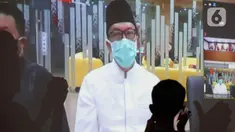 Terdakwa mantan Menteri Pemuda dan Olahraga Imam Nahrawi mendengarkan pembacaan putusan dalam sidang secara online di gedung KPK Jakarta, Senin (29/6/2020). Jaksa meyakini Imam Nahrawi menerima suap senilai Rp 11,5 miliar terkait pencarian dana hibah dari Kemenpora ke KONI. (merdeka.com/Dwi Narwoko)
