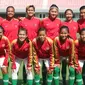 Timnas Wanita Indonesia tengah berlaga di putaran kedua Kualifikasi Olimpiade 2020 di Myanmar pada 3 hingga 9 April 2019. (PSSI)