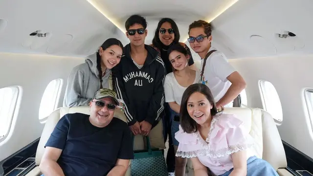 Maia Estianty liburan bareng keluarga di Bali (Foto: Instagram/@maiaestiantyreal)