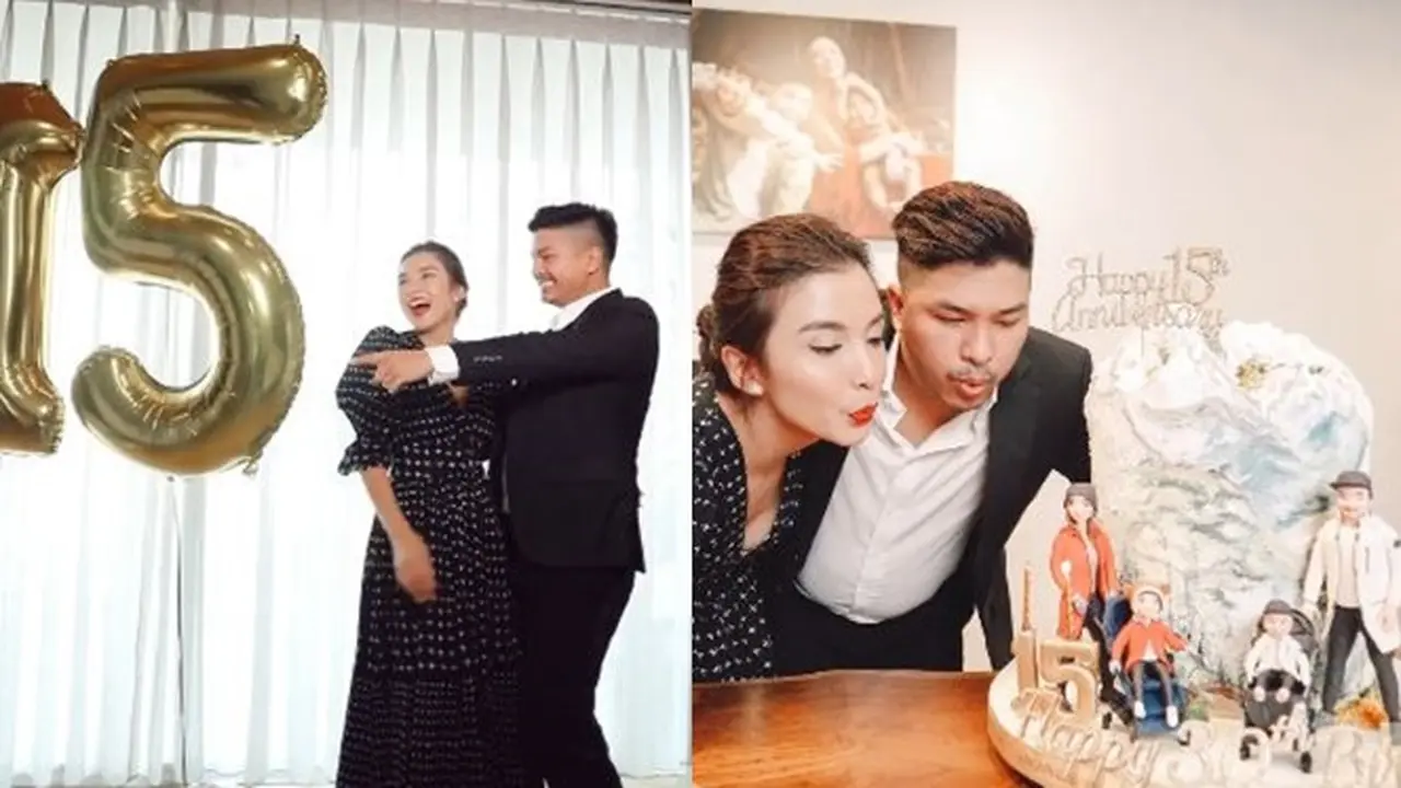 15 Tahun Bersama, Ini 6 Potret Anniversary Chelsea Olivia dan Glenn Alinskie