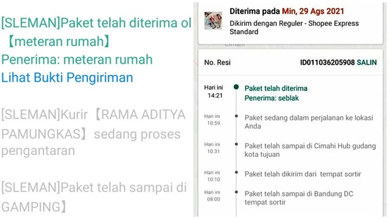 6 Keterangan Penerima Paket Barang Online Ini Kocak, Bikin Ngakak