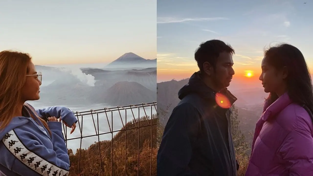 7 Gaya Artis Liburan ke Bromo, Terbaru Raffi Ahmad dan Nagita Slavina