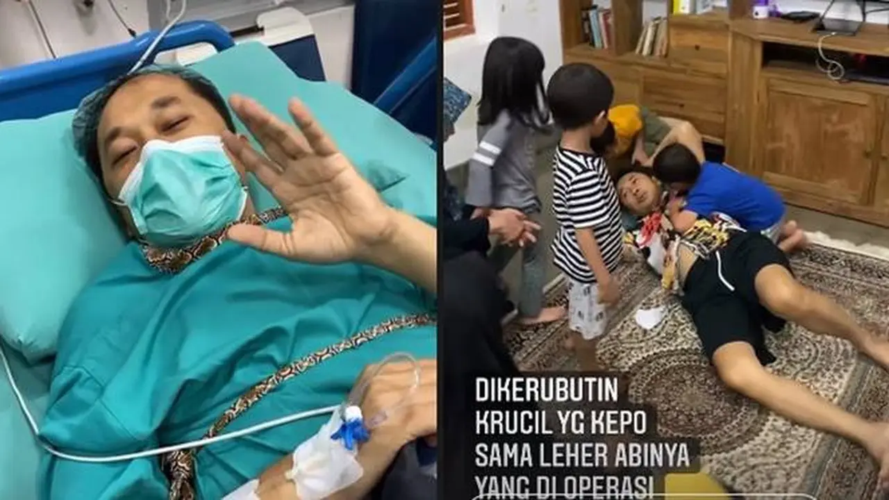 7 Potret Hanung Bramantyo Sebelum dan Sesudah Operasi Saraf Kejepit